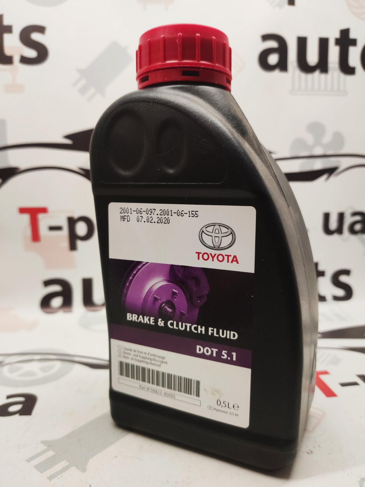 08823-80005  0882380005  Гальмівна рідина Toyota Brake & Clutch Fluid DOT 5.1