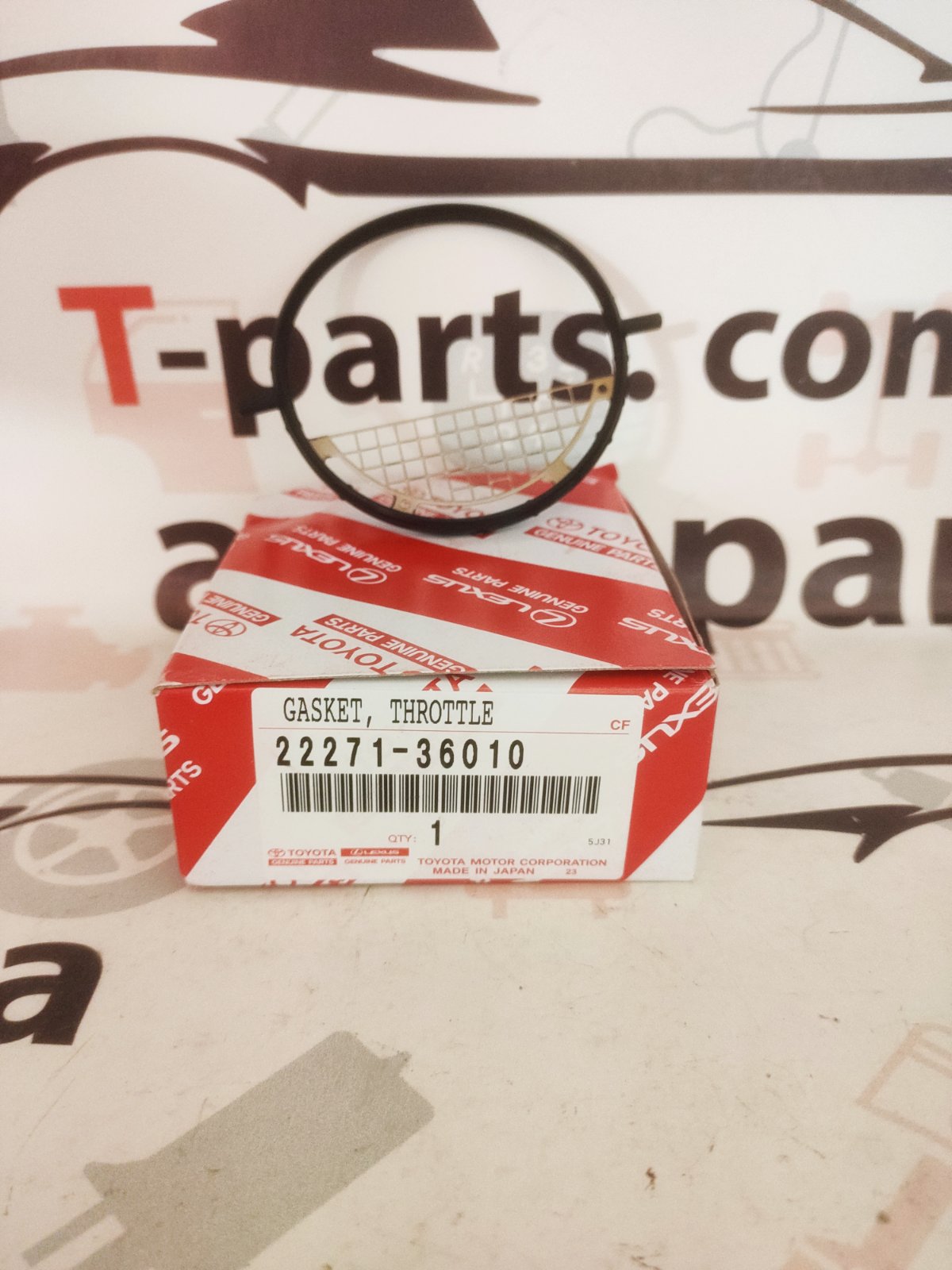 22271-36010 2227136010 22271-0V010 222710V010 Прокладка корпусу дросельної заслінки Toyota Lexus    